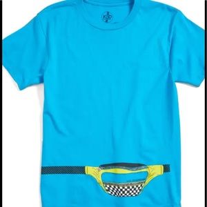 Boys Kid Dangerous FannyPack Tshirt
